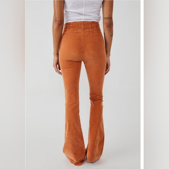 Free People We The Free Jayde Cord Flare/Cognac - Picture 4 of 16